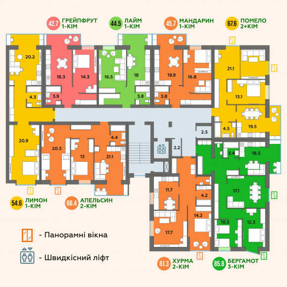 Соковиті квартири